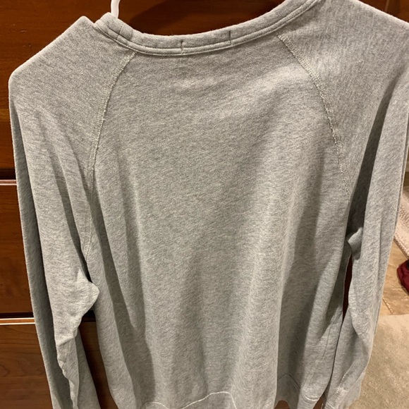 Grey polo sweatshirt - Picture 2 of 2